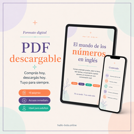 El mundo de los números en inglés