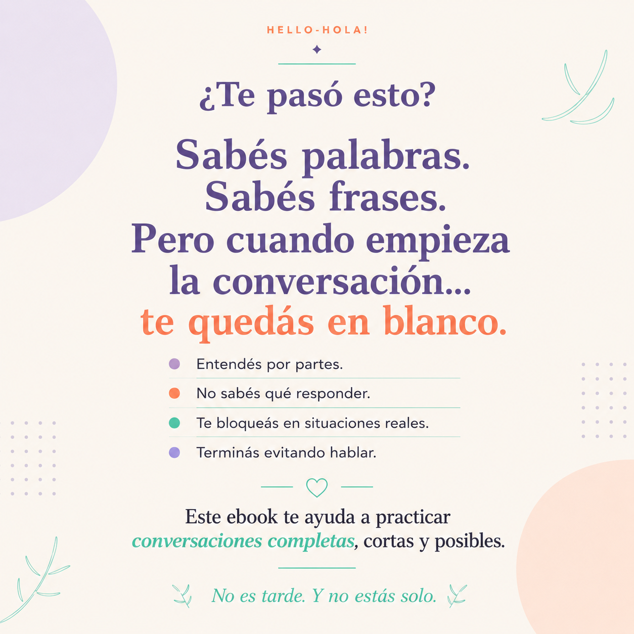 Mini diálogos reales - Inglés para practicar de verdad
